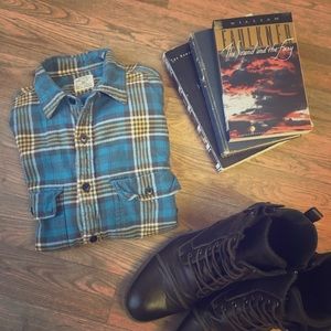 [J. Crew] Men’s Button-Down Flannel